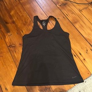 NIKE black tank top. Drifit. Medium.